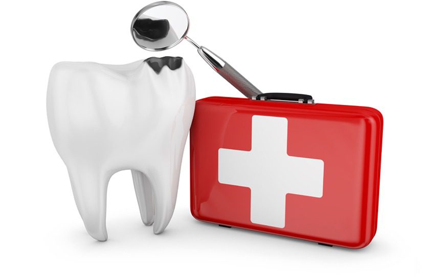 Tooth With Medical Kit